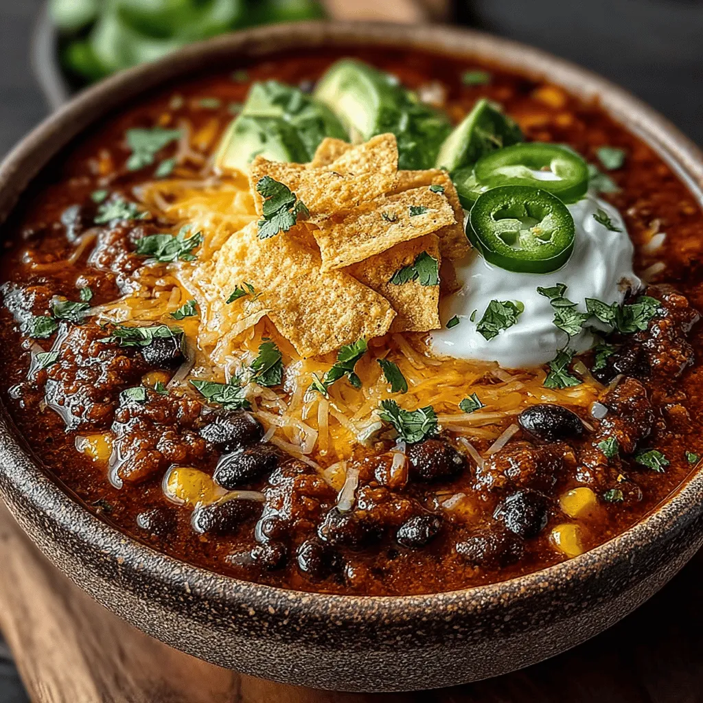 Cheesy Chili Tortilla Soup Recipe