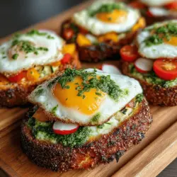 When it comes to breakfast, brunch, or even a quick snack, finding a dish that is both delicious and nutritious can be a challenge. Enter Zesty Mini Zucchini Frittata Toasts – a delightful option that not only bursts with flavor but also packs a nutritional punch. This recipe marries the wholesome goodness of zucchini and eggs with warm, crispy bread, creating a perfect bite that appeals to both the health-conscious and the flavor-seeker.