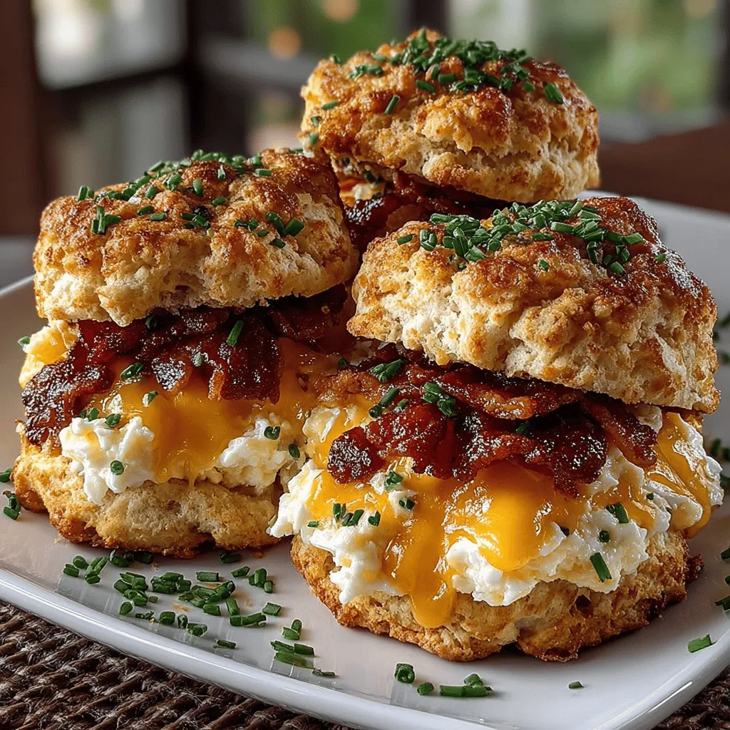 In recent years, the comfort food trend has experienced a renaissance, with many home cooks and chefs alike revisiting classic dishes to add their own modern twists. Among these beloved recipes is the breakfast sandwich, a staple that offers a quick and satisfying start to the day. However, if you're looking to elevate your breakfast experience, look no further than Mini Bacon Egg & Cheese Biscuit Stacks. These delightful morsels are not only a perfect breakfast or brunch option but also a crowd-pleaser that combines convenience with a burst of flavor.