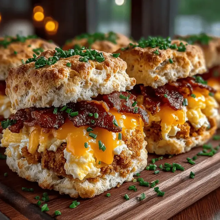 In recent years, the comfort food trend has experienced a renaissance, with many home cooks and chefs alike revisiting classic dishes to add their own modern twists. Among these beloved recipes is the breakfast sandwich, a staple that offers a quick and satisfying start to the day. However, if you're looking to elevate your breakfast experience, look no further than Mini Bacon Egg & Cheese Biscuit Stacks. These delightful morsels are not only a perfect breakfast or brunch option but also a crowd-pleaser that combines convenience with a burst of flavor.