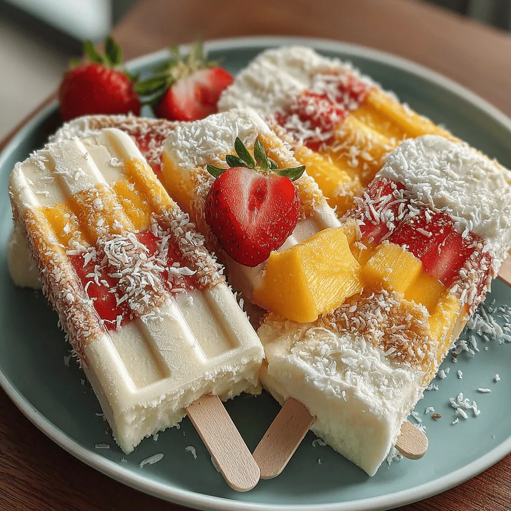 As the warm embrace of summer envelops us, the quest for the perfect treat to cool down becomes paramount. Among the myriad of options available, few delights can rival the satisfaction of a homemade frozen pop, particularly when it’s infused with refreshing tropical flavors. Enter the Tropical Bliss Frozen Coconut Banana Yogurt Pops—an incredibly easy and delightful way to enjoy the season. These pops are not just a feast for the taste buds; they are a healthy choice that the whole family can enjoy.
