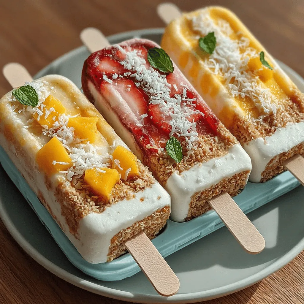 As the warm embrace of summer envelops us, the quest for the perfect treat to cool down becomes paramount. Among the myriad of options available, few delights can rival the satisfaction of a homemade frozen pop, particularly when it’s infused with refreshing tropical flavors. Enter the Tropical Bliss Frozen Coconut Banana Yogurt Pops—an incredibly easy and delightful way to enjoy the season. These pops are not just a feast for the taste buds; they are a healthy choice that the whole family can enjoy.