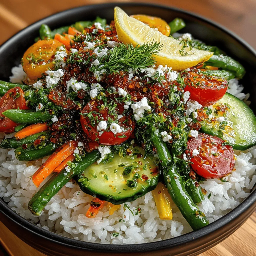 Dilly Beans Delight Rice Bowl Recipe