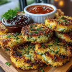 In recent years, there has been a noticeable shift towards healthier snacking options as people become more health-conscious. The demand for nutritious alternatives has surged, leading to the creation of inventive recipes that cater to this growing interest. One such delightful option is Crispy Zucchini Nuggets, which offer a delicious and guilt-free way to enjoy a beloved vegetable. These crispy bites are not only a hit among adults but also perfect for kids, making them an ideal snack for family gatherings or casual get-togethers.
