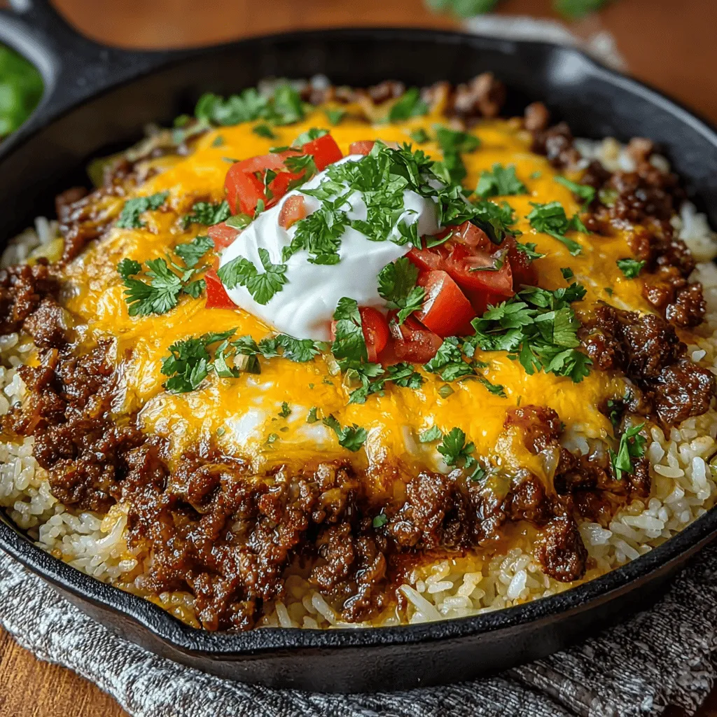 Incorporating cheese into your Hatch Chili Beef and Rice Skillet can elevate the dish, adding a creamy texture and rich flavor that complements the spices perfectly. When it comes to cheese options, there are several delicious choices to consider:
