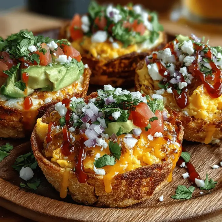 In recent years, breakfast tostadas have surged in popularity, quickly becoming a favorite morning meal for many. These delightful dishes are not only visually appealing but also offer a satisfying crunch that sets them apart from traditional breakfast options. With the increasing recognition of the importance of starting the day with a nutritious meal, breakfast tostadas present an exciting way to fuel your morning routine. Introducing the Crunchy Mini Breakfast Tostada Cups—a delicious and easy-to-make option that brings together crispy corn tortillas, savory toppings, and vibrant flavors.