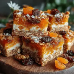In the realm of nutritious snacks, Cinnamon-Spiced Apple Oat Snack Bars stand out as a delightful and wholesome option. These bars combine the heartiness of rolled oats with the natural sweetness of apples, creating a perfect balance that appeals to both taste and nutrition. Whether you're a busy parent looking for healthy snacks for your kids, an athlete seeking a post-workout boost, or simply someone who enjoys a delicious homemade treat, this recipe caters to all. With each bite, you’ll experience a symphony of flavors and textures that not only satisfy your cravings but also nourish your body.