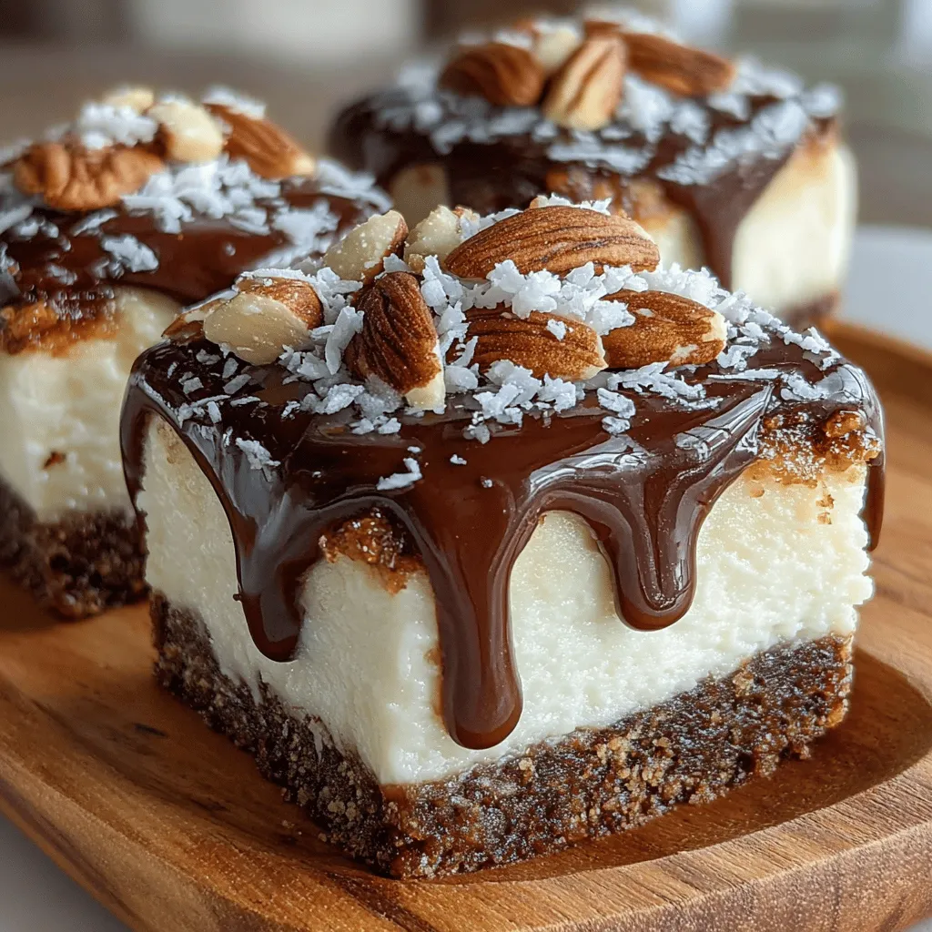 No-bake desserts have become a beloved category for many home cooks and dessert enthusiasts. These recipes offer an effortless way to satisfy a sweet tooth without the need for an oven, making them ideal for anyone looking to whip up a treat without the hassle of baking. Among these delightful creations, No-Bake Almond Joy Cheesecake Bars stand out, combining the beloved flavors of chocolate, coconut, and almonds in a creamy, indulgent form. Perfect for gatherings, warm summer days, or any festive occasion, these bars bring a taste of nostalgia while being entirely easy to prepare.