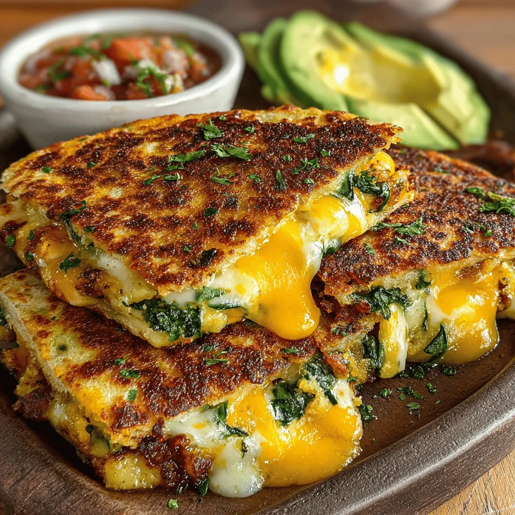 In the quest for a nutritious and flavorful breakfast, the Zesty Zucchini Breakfast Quesadilla stands out as a delightful option that perfectly marries health and taste. This innovative recipe combines fresh zucchini, vibrant spinach, and rich cheese, all wrapped in a warm tortilla. The outcome is a scrumptious meal that not only satisfies your hunger but also fuels your body with essential nutrients. Whether you are rushing out the door or savoring a leisurely brunch, this breakfast quesadilla is designed to fit seamlessly into any morning routine.