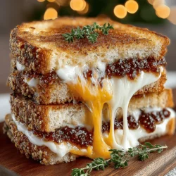 Fig Jam Sandwich Melt: The Ultimate Comfort Food