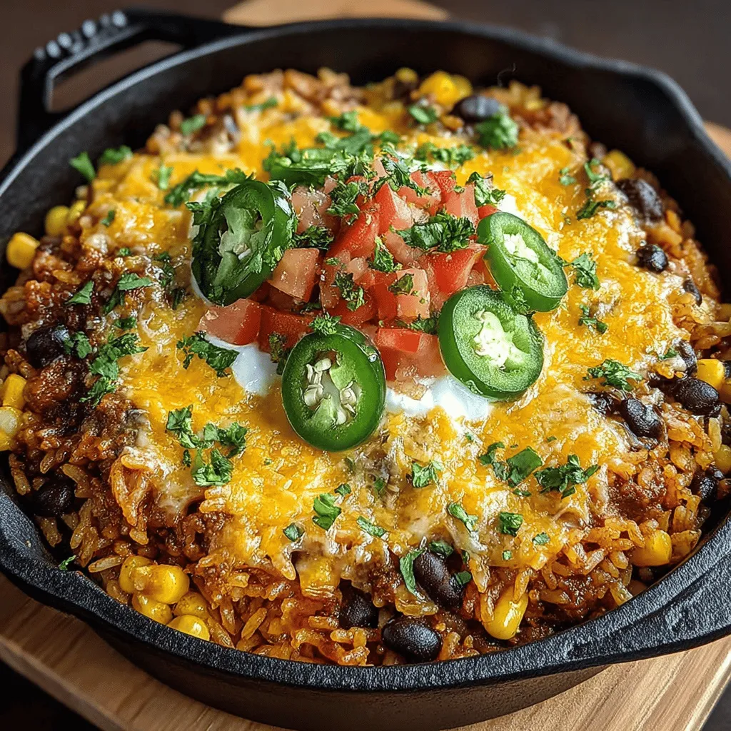 In the realm of comfort food, few dishes can rival the vibrant and satisfying nature of Taco Fiesta in a Pot. This delightful recipe marries the bold, zesty flavors of traditional tacos with the nourishing essence of a hearty rice dish, all cooked together in one convenient pot. As families gather around the dinner table, this dish promises to bring a celebratory ambiance, reminiscent of a lively fiesta, making it a perfect choice for both casual weeknight dinners and festive occasions.