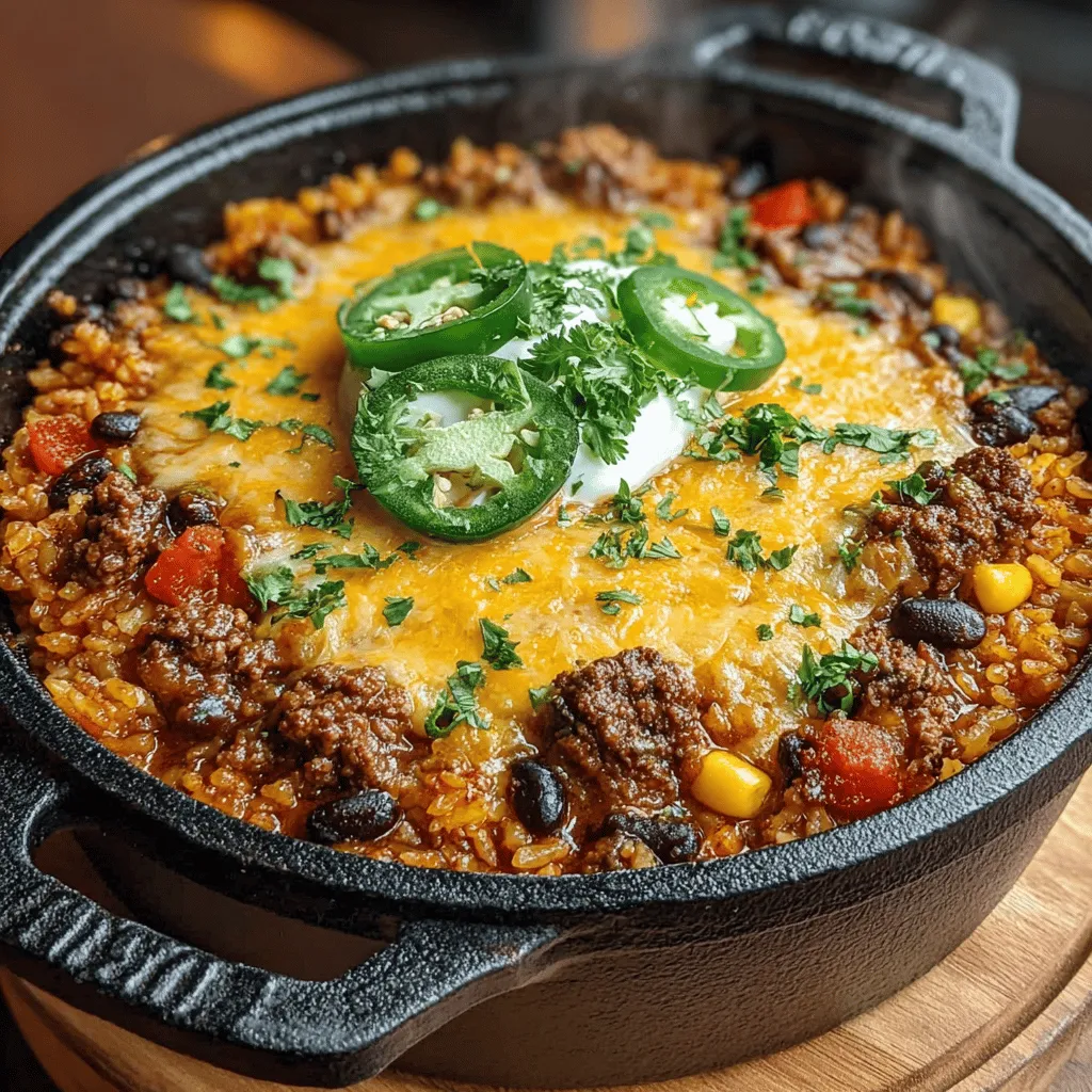 In the realm of comfort food, few dishes can rival the vibrant and satisfying nature of Taco Fiesta in a Pot. This delightful recipe marries the bold, zesty flavors of traditional tacos with the nourishing essence of a hearty rice dish, all cooked together in one convenient pot. As families gather around the dinner table, this dish promises to bring a celebratory ambiance, reminiscent of a lively fiesta, making it a perfect choice for both casual weeknight dinners and festive occasions.