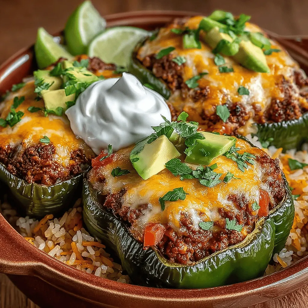 Discover a delightful fusion of flavors with our Stuffed Banana Peppers Inspired Rice Bowl recipe. This dish combines the natural sweetness of banana peppers with a savory filling of ground turkey (or a plant-based alternative) and rice, all topped with melted mozzarella cheese. It’s an inviting option for weeknight dinners or meal prep, offering both ease of preparation and a colorful presentation. The satisfying taste of this dish is sure to please everyone at the table, making it a versatile staple in your culinary repertoire.