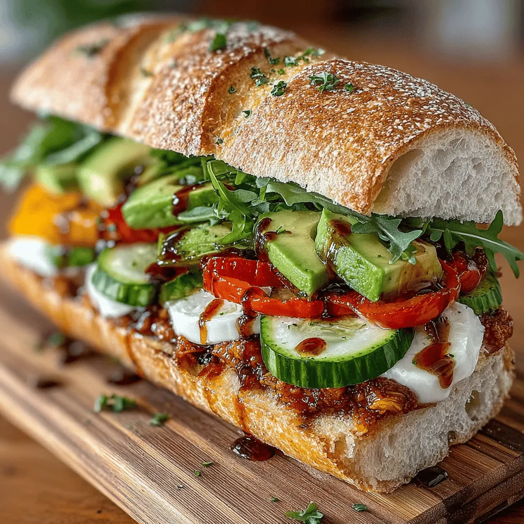In the realm of sandwiches, the veggie variety often gets overlooked, overshadowed by their meatier counterparts. However, the Zesty Italian Veggie Sandwich is here to change that narrative. This delightful creation is more than just a collection of vegetables; it’s a harmonious blend of fresh ingredients that delivers an explosion of Mediterranean flavors with every bite. Whether you’re a full-time vegetarian, a health-conscious eater, or someone looking to incorporate more plant-based meals into your diet, this sandwich is bound to please your palate.
