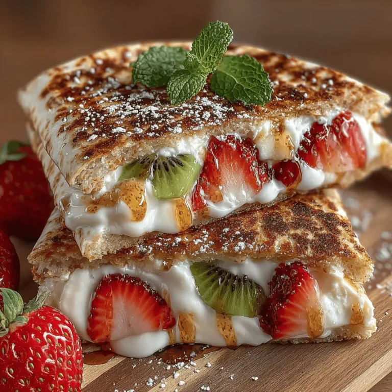 To create a Grilled Fruit Pizza Sandwich Melt, understanding the ingredients is key. Each component plays a vital role in achieving that perfect balance of flavors and textures.