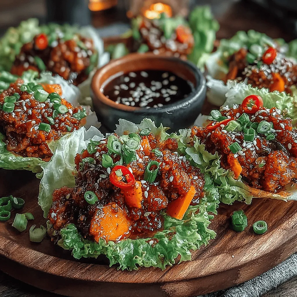 In today’s fast-paced world, finding healthy and delicious meals that are easy to prepare can be a challenge. Whether you're juggling a busy work schedule, family commitments, or simply looking for quick weeknight dinner ideas, it can be tempting to resort to takeout or less nutritious options. Enter Spicy Baked Chicken Lettuce Wraps—an exciting dish that combines lean protein, vibrant vegetables, and a kick of spice, all wrapped in refreshing lettuce leaves. This recipe not only tantalizes your taste buds but also serves as a nutritious option for lunch or dinner.