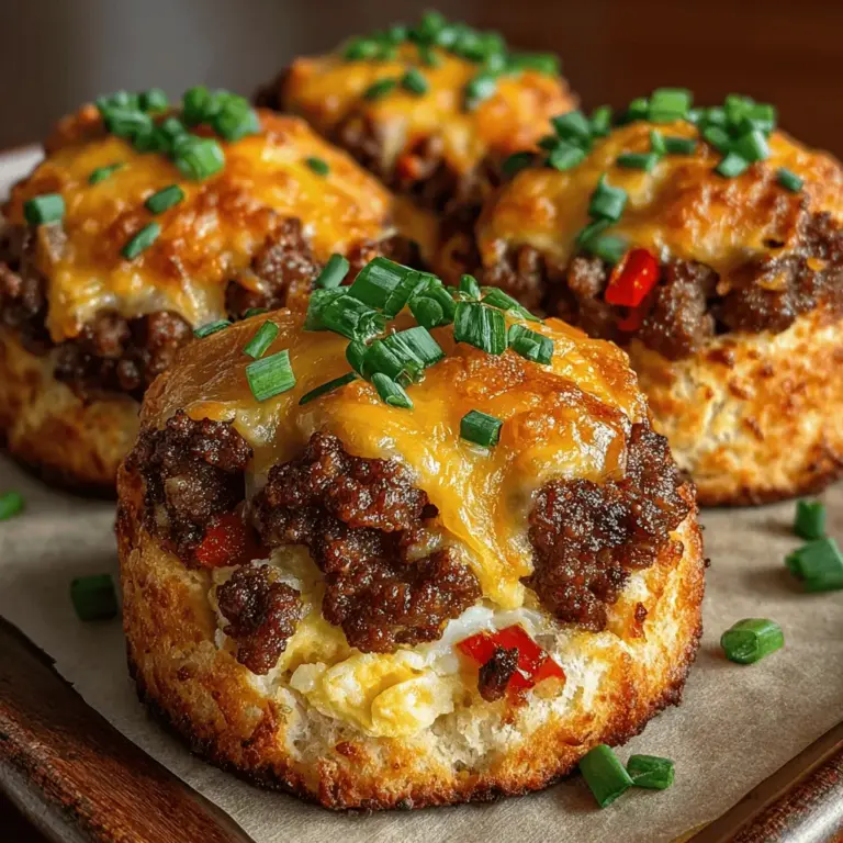 Breakfast has long been heralded as the most important meal of the day, and for good reason. It sets the tone for our energy levels and mood, offering a fresh start to busy mornings filled with commitments. As our lifestyles evolve, the demand for quick yet satisfying breakfast options has surged. Enter the Mini Breakfast Biscuit Bomb Bites—a delightful fusion of convenience and flavor that offers a handheld solution for those on the go. These bite-sized morsels are not just perfect for breakfast; they also make an impressive addition to brunch gatherings, bringing a touch of comfort food to any table.