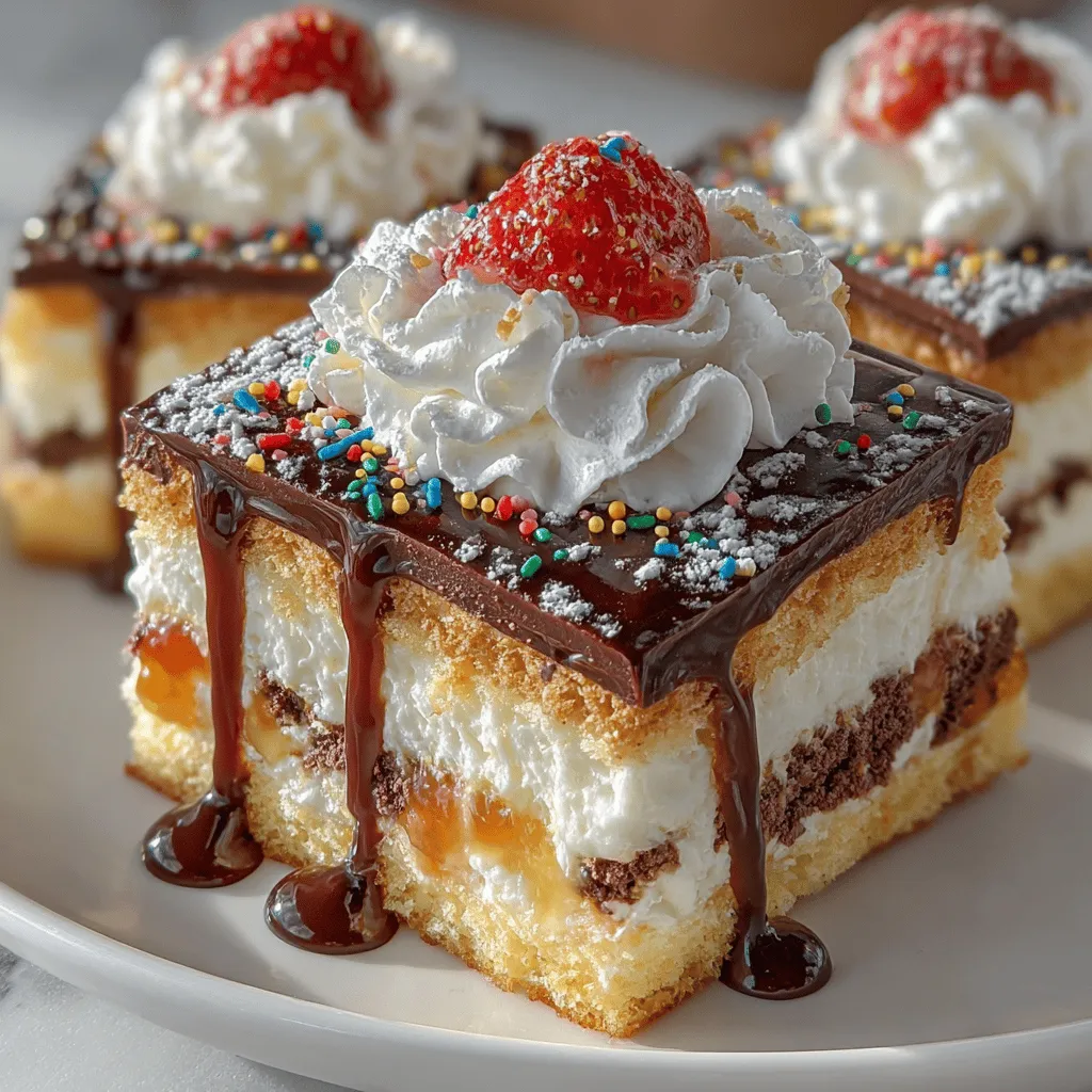 Sweet & Simple 5-Min Neapolitan Cake Treats