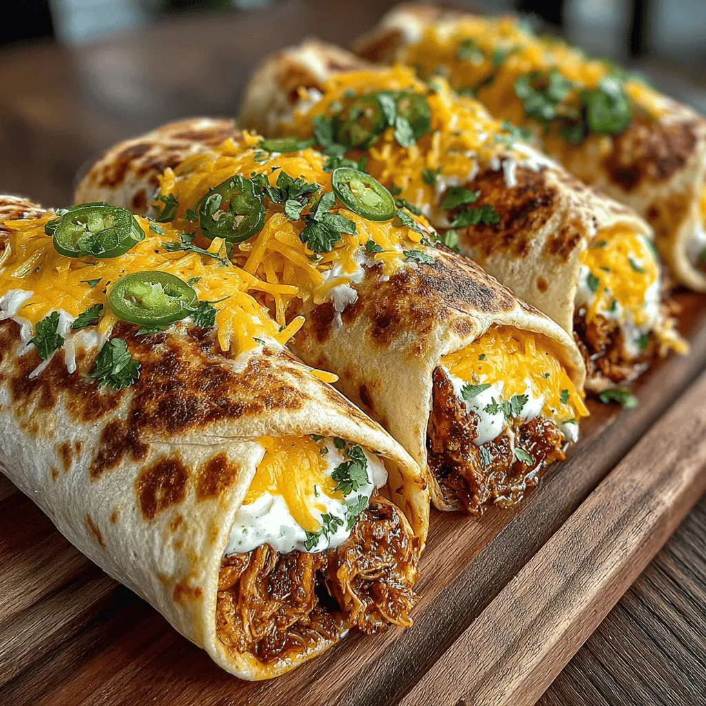 If you're on the lookout for a quick, delicious meal that can be whipped up in no time, look no further than Hatch Chili Ranch Chicken Wraps. This dish is not only packed with flavor but also offers a satisfying combination of textures that makes it a hit for both busy weeknights and casual gatherings. With creamy ranch dressing, zesty Hatch green chilies, and tender chicken all wrapped in a soft tortilla, these wraps are sure to please everyone at your table.