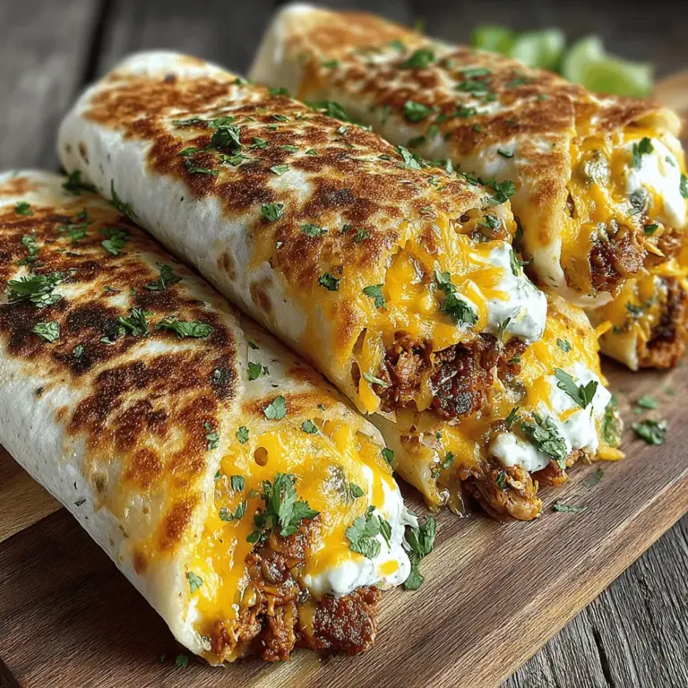 If you're on the lookout for a quick, delicious meal that can be whipped up in no time, look no further than Hatch Chili Ranch Chicken Wraps. This dish is not only packed with flavor but also offers a satisfying combination of textures that makes it a hit for both busy weeknights and casual gatherings. With creamy ranch dressing, zesty Hatch green chilies, and tender chicken all wrapped in a soft tortilla, these wraps are sure to please everyone at your table.