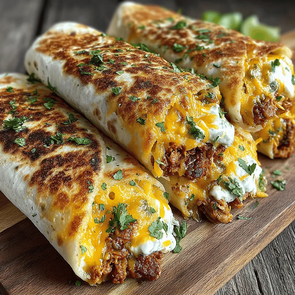 Hatch Chili Ranch Chicken Wraps