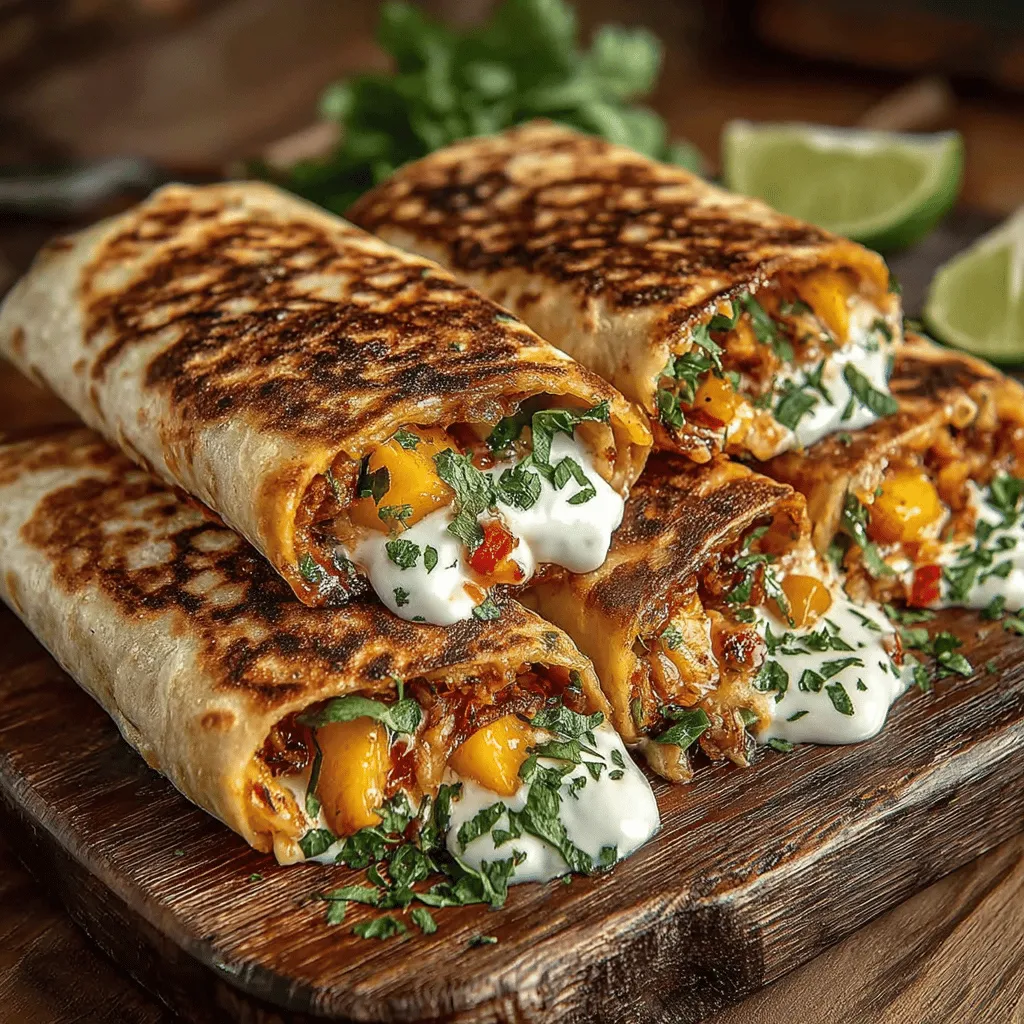 If you're looking for a dish that perfectly balances sweet and spicy flavors, look no further than Sweet and Spicy Peach Wraps. This delightful recipe marries the natural sweetness of ripe peaches with the creamy tang of cream cheese, all elevated by a kick of Sriracha. The result is a delicious wrap that is not only bursting with flavor but also offers a unique culinary experience that can be enjoyed at any time of day.