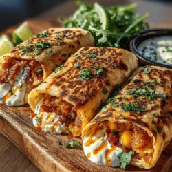 If you're looking for a dish that perfectly balances sweet and spicy flavors, look no further than Sweet and Spicy Peach Wraps. This delightful recipe marries the natural sweetness of ripe peaches with the creamy tang of cream cheese, all elevated by a kick of Sriracha. The result is a delicious wrap that is not only bursting with flavor but also offers a unique culinary experience that can be enjoyed at any time of day.