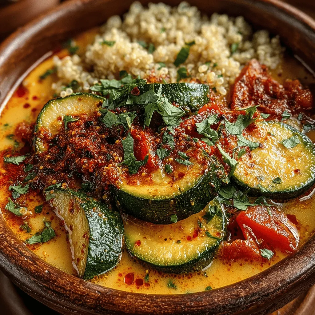 Zucchini Chickpea Curry is a vibrant and nourishing dish that embodies the essence of healthy eating while catering to the growing popularity of vegetarian and vegan lifestyles. As more people seek to reduce their meat consumption for health, environmental, and ethical reasons, plant-based recipes are becoming increasingly favored. This particular dish not only offers a delightful combination of flavors but also packs a nutritional punch, making it an ideal choice for busy weeknight dinners or meal prep sessions.