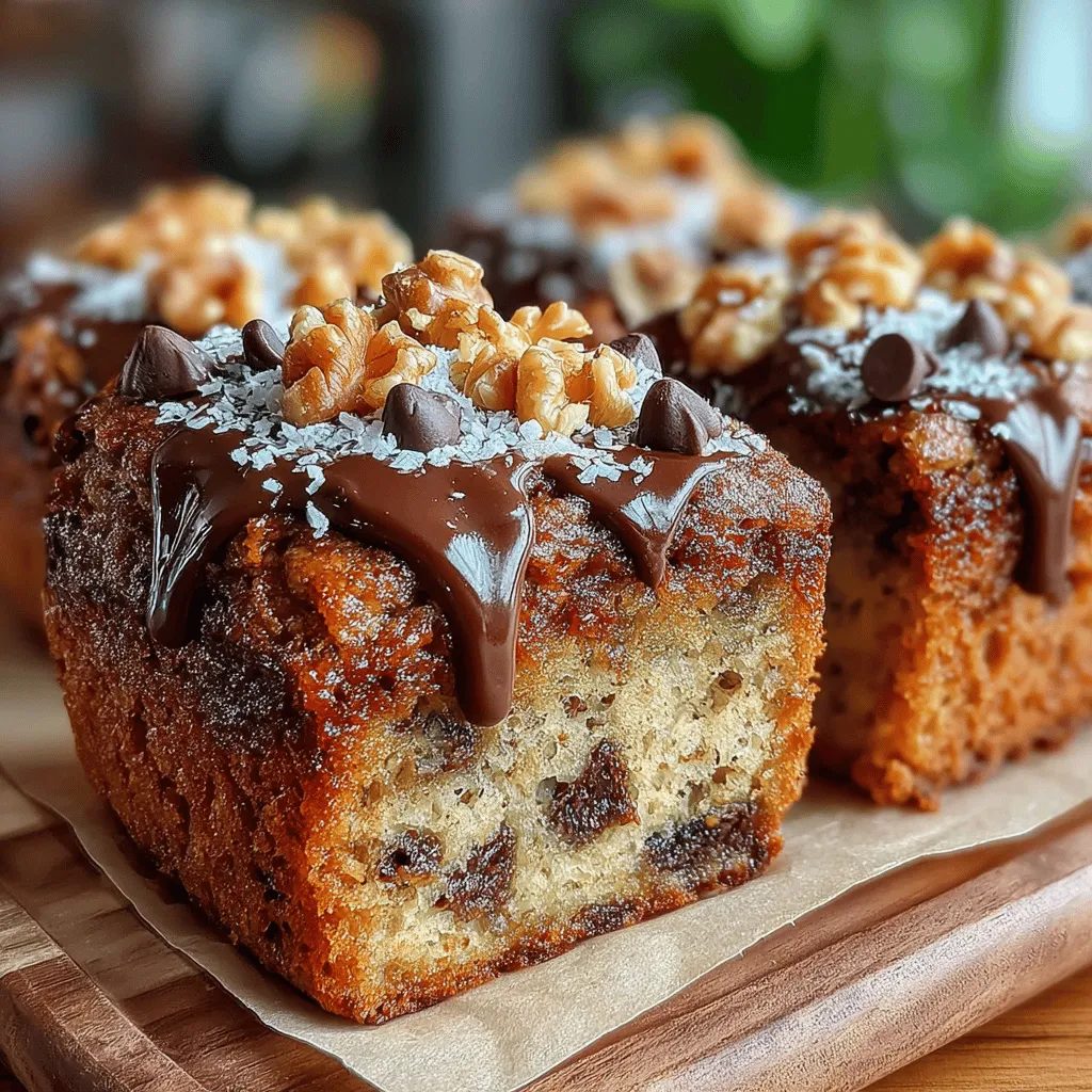 In a world where healthy eating can often feel like a daunting task, the Choco-Banana Oat Delight stands out as a beacon of simplicity and flavor. This delightful recipe strikes the perfect balance between indulgence and nutrition, making it an ideal choice for those seeking a wholesome snack or a quick meal option. Whether you're a busy parent looking to please picky eaters, a fitness enthusiast in need of a post-workout treat, or simply someone with a sweet tooth, these bars are designed to satisfy.