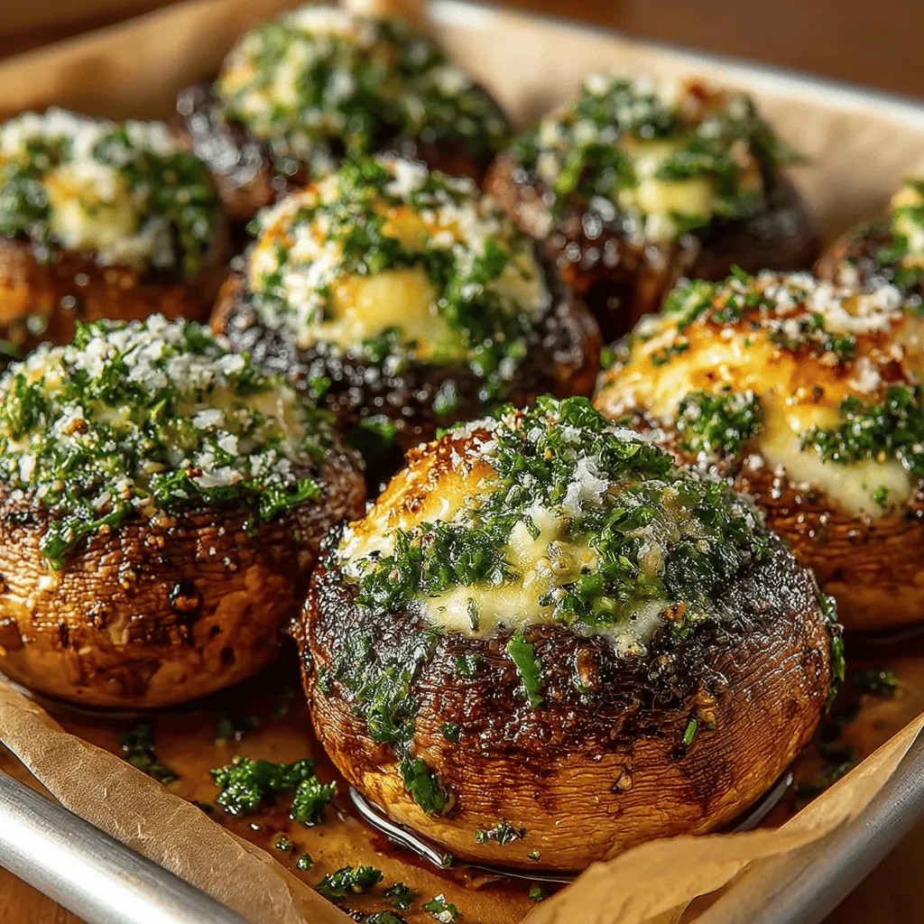 Sizzling Garlic Butter Roasted Mushrooms are a simple yet exquisite dish that showcases the umami flavor of mushrooms, enhanced by the rich, savory notes of garlic and butter. This dish stands out not only for its delicious taste but also for its versatility, making it an ideal side dish, appetizer, or even a main course when paired with grains or pasta. Whether served at a festive dinner party or as a comforting weeknight treat, these roasted mushrooms are sure to impress.