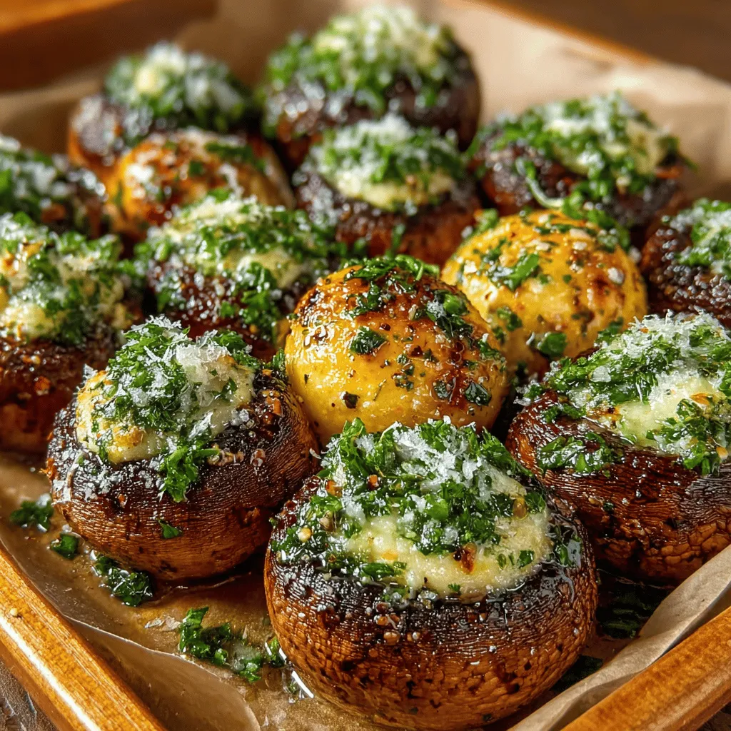 Sizzling Garlic Butter Roasted Mushrooms are a simple yet exquisite dish that showcases the umami flavor of mushrooms, enhanced by the rich, savory notes of garlic and butter. This dish stands out not only for its delicious taste but also for its versatility, making it an ideal side dish, appetizer, or even a main course when paired with grains or pasta. Whether served at a festive dinner party or as a comforting weeknight treat, these roasted mushrooms are sure to impress.
