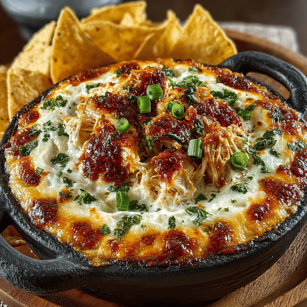 To achieve a well-balanced Spicy-Savory Pepper-Jack “Crack” Chicken Dip, the incorporation of chicken and jalapeños is vital. Start with pre-cooked shredded chicken; rotisserie chicken works beautifully for its convenience and flavor. As you mix the chicken into your base, ensure it is evenly distributed throughout the dip. This not only guarantees every bite has a delightful taste of chicken but also helps meld the flavors of the dip together.