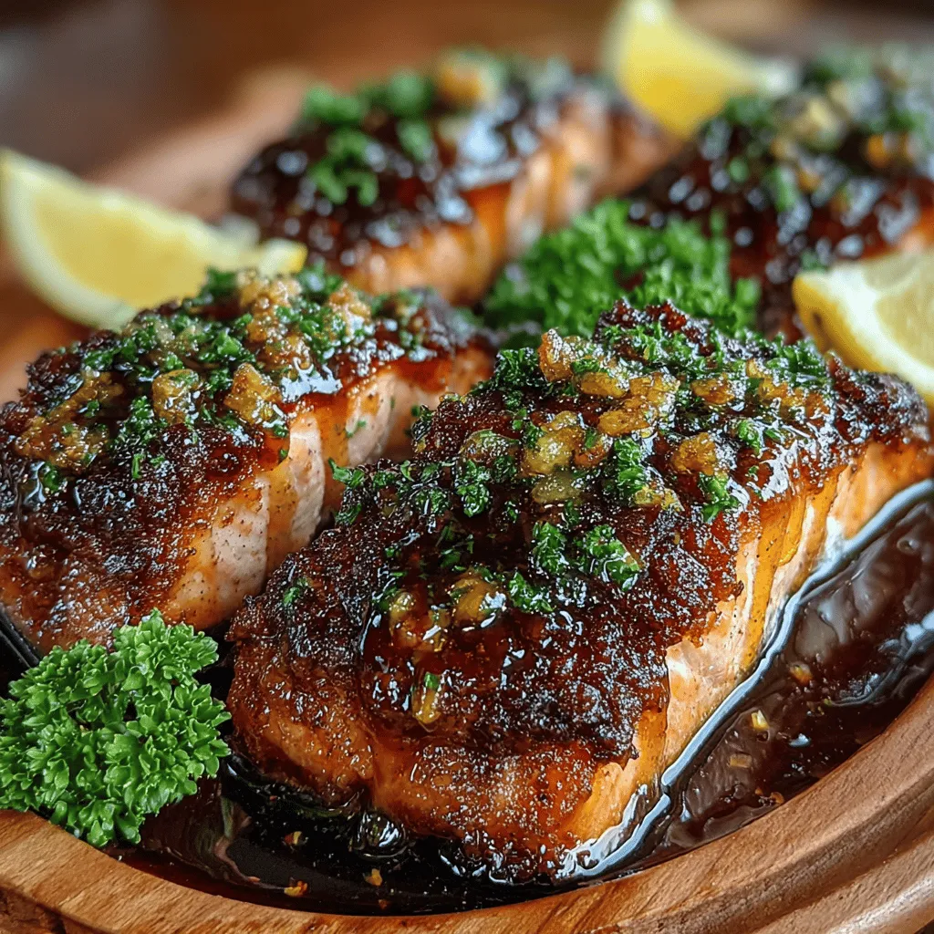Salmon has long been a beloved choice in kitchens around the world, celebrated not only for its rich flavor and versatility but also for its numerous health benefits. Among the many ways to prepare this delicious fish, the Maple Bourbon Glazed Salmon stands out for its unique blend of sweet, savory, and slightly smoky flavors. This recipe combines the natural sweetness of pure maple syrup with the warmth and depth of bourbon, creating a glaze that enhances the taste of the salmon while caramelizing beautifully during cooking.