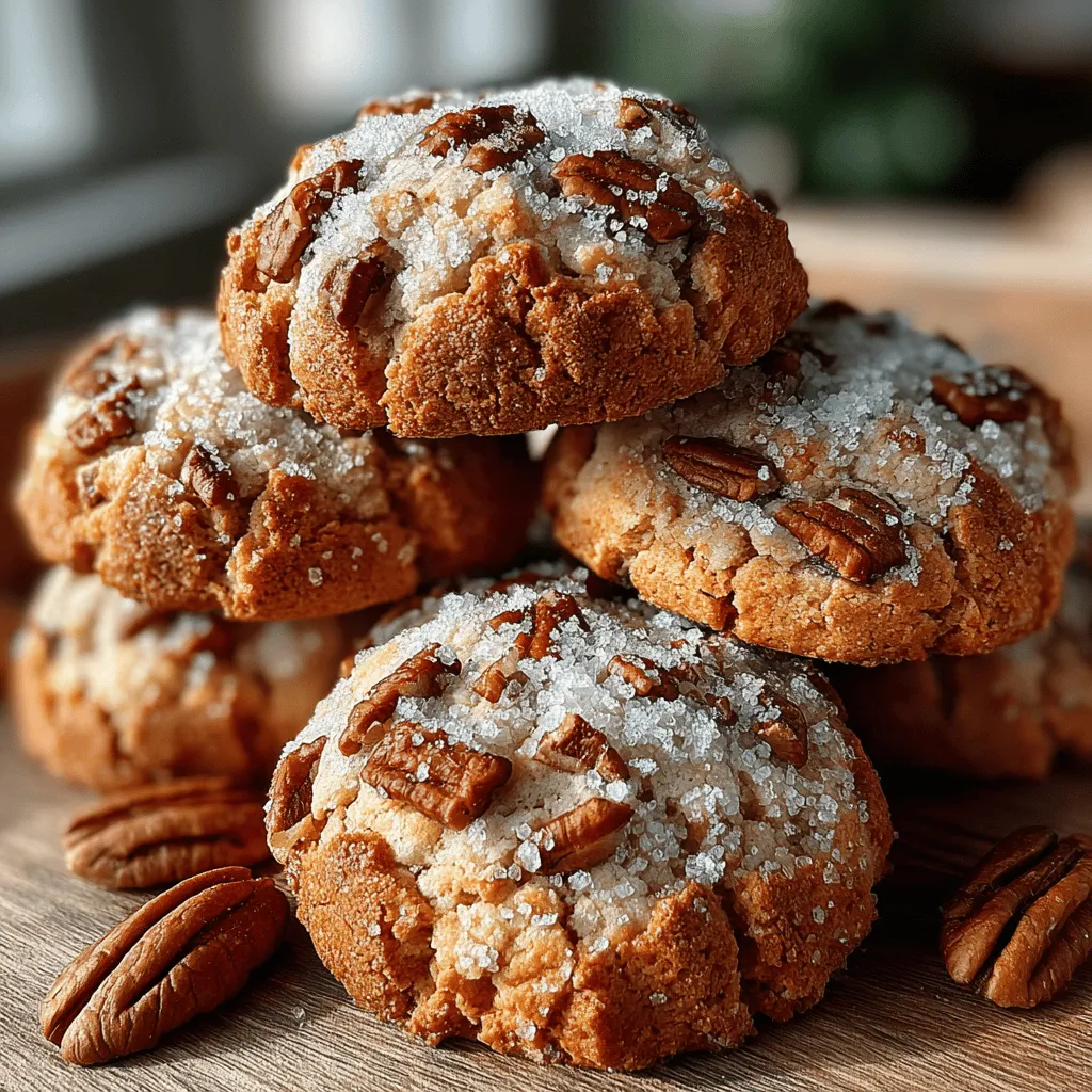 Maple Pecan Butter Cookies