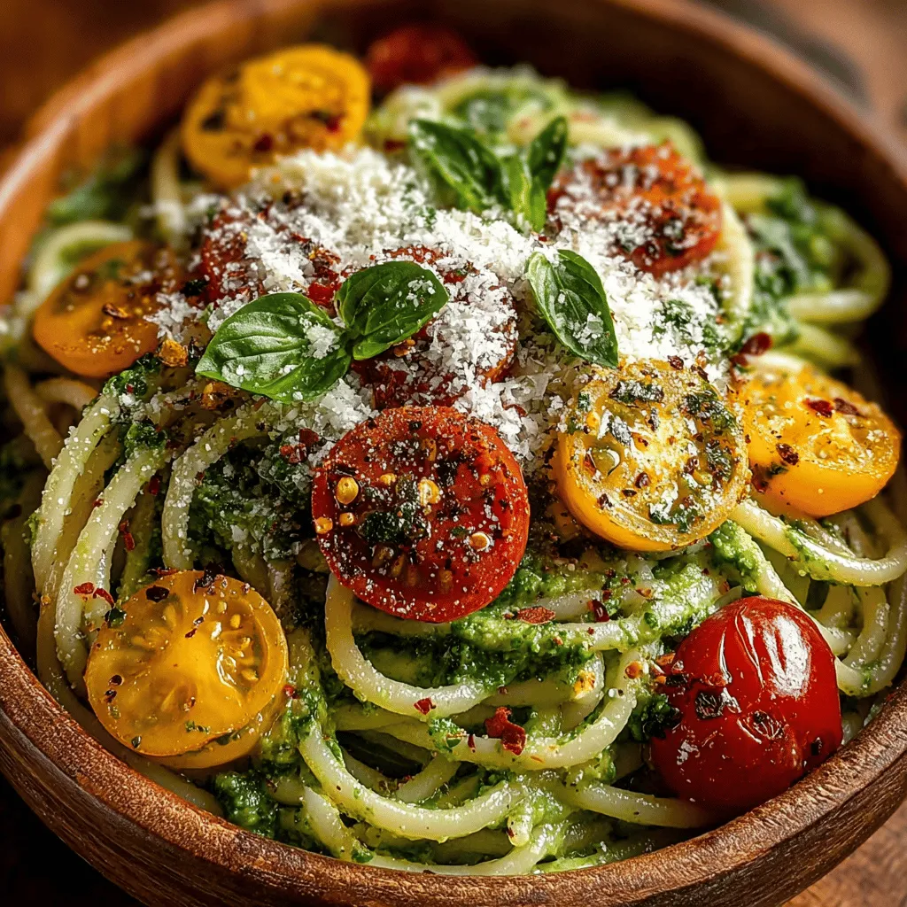 Creamy Avocado Pasta is a dish that captivates the senses, harmonizing the rich, buttery flavor of ripe avocados with the aromatic freshness of basil. This delightful fusion creates a creamy sauce that not only enhances the taste of your favorite pasta but also adds a vibrant color to your plate. What makes this recipe even more appealing is its simplicity and speed; it can come together in under 30 minutes, making it an ideal option for busy weeknights or casual gatherings with friends.