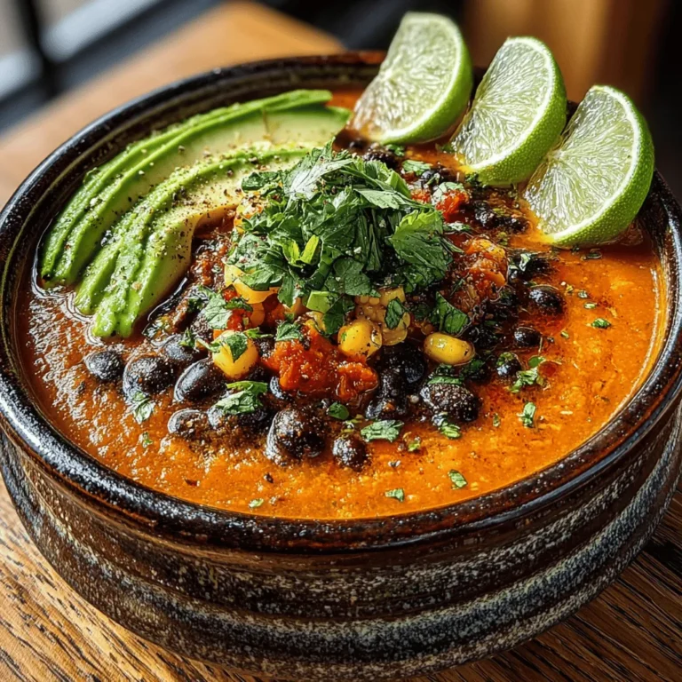 As the leaves begin to change and the air turns crisp, there's nothing quite like a warm bowl of hearty chili to embrace the essence of the season. Enter the Spicy Pumpkin Black Bean Chili, a dish that artfully marries the comforting flavors of autumn with the nutritional benefits of wholesome ingredients. This chili not only serves as a filling meal but also delights the palate with its rich, spicy notes and creamy texture. With a blend of black beans, pumpkin puree, and a medley of spices, it's an ideal dish for both cozy family dinners and festive gatherings.