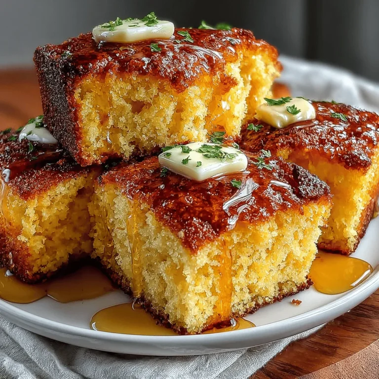 Welcome to the delightful world of Sweet Honey Butter Cornbread, a dish that embodies comfort and flavor in every bite. This beloved recipe not only serves as a delicious side but also brings a warm, inviting atmosphere to any gathering. Whether paired with a hearty chili, served alongside a succulent roast, or enjoyed on its own with a pat of butter, Sweet Honey Butter Cornbread has earned its place in kitchens across the country.