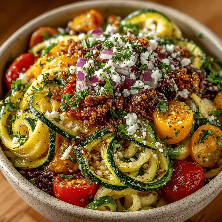 In the pursuit of a healthier lifestyle, salads often emerge as the stars of nutritious dining. They are celebrated not only for their refreshing flavors but also for their impressive health benefits. Among the myriad of salad options, the Zesty Zucchini Salad Bowl stands out as a vibrant and enticing dish that marries taste with nutrition. This delightful recipe is a colorful symphony of fresh vegetables, each contributing its unique flavor profile, while collectively delivering a robust nutritional boost.