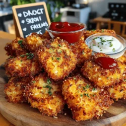 In the era of healthier eating, air fryers have revolutionized how we enjoy our favorite comfort foods. Among these beloved treats, chicken nuggets hold a special place in our hearts. Whether as a quick dinner option or a fun snack for gatherings, nothing beats the satisfaction of biting into a crispy, flavorful nugget. This article will guide you through the delightful process of creating Crunchy Delight Air Fryer Chicken Nuggets. Not only are they a healthier alternative to traditional frying, but they are also incredibly easy to prepare, making them perfect for busy weeknights or entertaining friends and family.