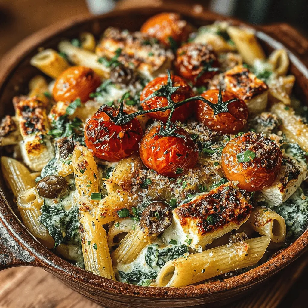 Creamy Mediterranean Baked Feta Pasta is a dish that beautifully embodies the vibrant flavors of the Mediterranean. Originating from the Greek tradition of using feta cheese in various culinary creations, this dish has taken modern cuisine by storm. In recent years, it has gained immense popularity on social media platforms, particularly Instagram and TikTok, where its visually appealing presentation and mouthwatering flavors have captivated food enthusiasts worldwide.