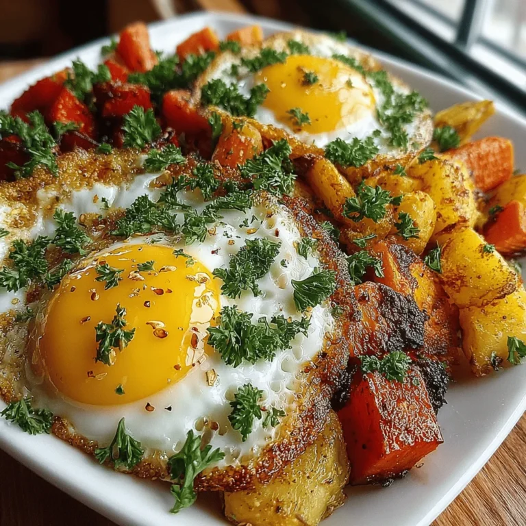 Root vegetables have long been celebrated for their earthy flavors, vibrant colors, and remarkable versatility. Their robust nature allows them to shine in a myriad of culinary applications, making them a staple in kitchens around the world. One dish that truly showcases the best of these hearty ingredients is the Maple Magic Root Veggie Hash. This delightful recipe not only highlights the natural sweetness and texture of root vegetables but also brings together a unique combination of flavors that can elevate any meal. Whether you’re preparing a cozy breakfast, a satisfying brunch, or a wholesome dinner, this hash is a perfect choice to please a crowd or simply treat yourself.