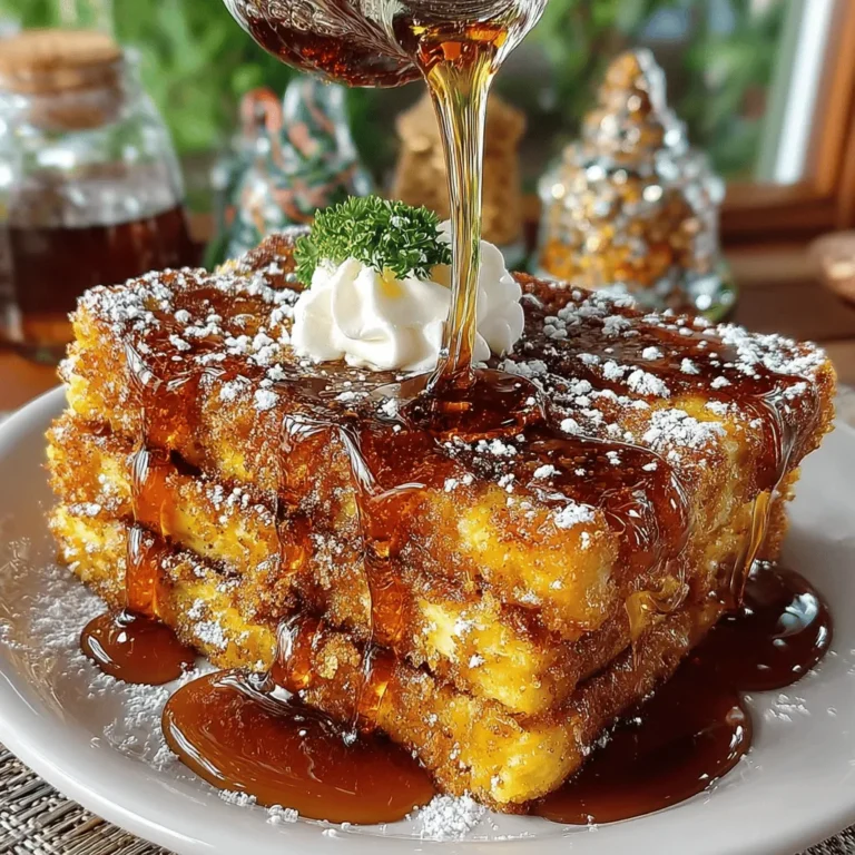 French toast has long held a cherished place in breakfast cuisine, beloved for its simple preparation and delightful flavor. This classic dish transforms humble bread into a warm, eggy treat, making it a favorite among families and brunch enthusiasts alike. With its comforting textures and the ability to absorb a variety of flavor profiles, French toast invites creativity and seasonal adaptations. One such delightful variation is the Pumpkin Spice French Toast Sticks, a recipe that captures the essence of autumn with its warm, aromatic spices and the rich flavor of pumpkin.