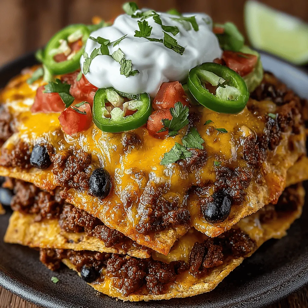 To appreciate Cheesy Beefy Nacho Delight fully, it helps to understand the origins of nachos themselves. This beloved dish traces its roots back to Mexico, specifically to the border town of Piedras Negras, where it was first created in the late 1940s. According to popular lore, a group of American soldiers on a trip to Mexico were greeted by a local restaurateur named Ignacio “Nacho” Anaya, who whipped up a quick snack with the ingredients he had on hand—tortilla chips, melted cheese, and jalapeños. This simple yet delicious creation quickly gained popularity and evolved into the nachos we know today.