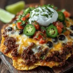 To appreciate Cheesy Beefy Nacho Delight fully, it helps to understand the origins of nachos themselves. This beloved dish traces its roots back to Mexico, specifically to the border town of Piedras Negras, where it was first created in the late 1940s. According to popular lore, a group of American soldiers on a trip to Mexico were greeted by a local restaurateur named Ignacio “Nacho” Anaya, who whipped up a quick snack with the ingredients he had on hand—tortilla chips, melted cheese, and jalapeños. This simple yet delicious creation quickly gained popularity and evolved into the nachos we know today.