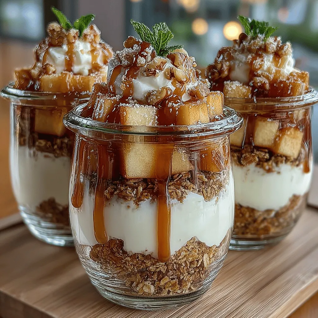 If you’re searching for a delightful recipe that combines the freshness of fruits, the creaminess of yogurt, and the indulgence of caramel, look no further than the Caramel Apple Yogurt Parfait. This delectable dish serves as both a satisfying breakfast option and a sweet treat for dessert, making it a versatile addition to your culinary repertoire. The interplay of crisp apples, velvety yogurt, and crunchy granola creates a harmonious blend of flavors and textures that is sure to please both your palate and your sense of presentation.