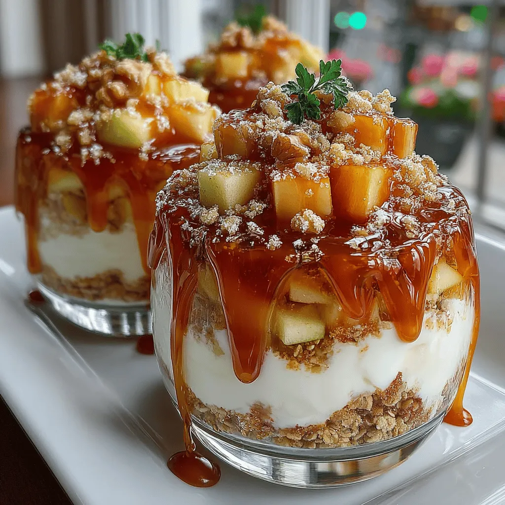 Caramel Apple Yogurt Parfait Recipe