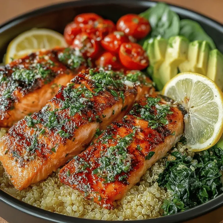 In today’s fast-paced world, finding a meal that is both healthy and delicious can often feel like a daunting task. However, Grilled Lemon Garlic Salmon Bowls offer a perfect solution, combining fresh ingredients and vibrant flavors into a single, satisfying dish. This recipe not only showcases the rich taste of salmon but also incorporates a medley of vegetables and wholesome grains, making it a nutritious choice for any meal of the day. With its easy preparation, stunning presentation, and health benefits, this recipe has gained popularity among home cooks and food enthusiasts alike.