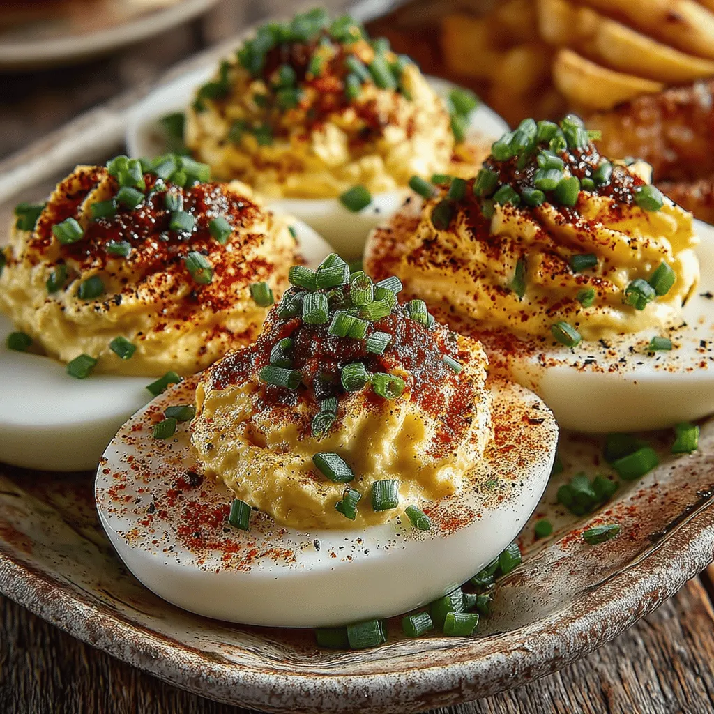 Deviled eggs are a classic appetizer that never fails to impress at gatherings, picnics, and family meals. Their creamy filling, combined with a slight tang and a hint of spice, makes them a versatile dish that can cater to various taste preferences. Whether served at a holiday feast or as a simple snack, deviled eggs bring a touch of elegance and nostalgia to the table. This beloved dish has secured its place in American culinary tradition, transcending generations with its satisfying flavor and simple preparation.