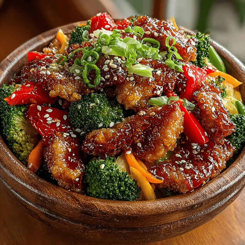 When it comes to quick and delicious weeknight meals, few dishes can compete with the allure of a stir-fry. The Sweet & Savory Honey Garlic Chicken Stir-Fry encapsulates this charm, offering an enticing combination of sweet and savory flavors that tantalize the taste buds. This dish not only delivers on taste but also showcases vibrant colors and textures, making it as visually appealing as it is delicious.
