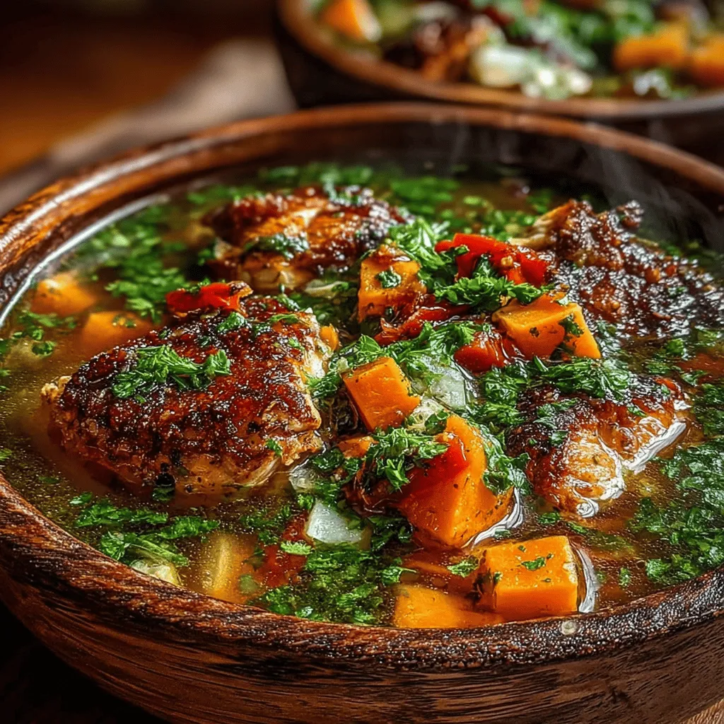 As the seasons shift and the air turns crisp, there’s nothing quite like a warm, hearty meal to bring comfort to our souls. Enter the comforting chicken and sweet potato stew—an aromatic dish that promises to envelop you in warmth and satisfaction. This recipe is not just a culinary delight; it’s a nostalgic embrace that evokes memories of family gatherings and cozy dinners by the fireplace.